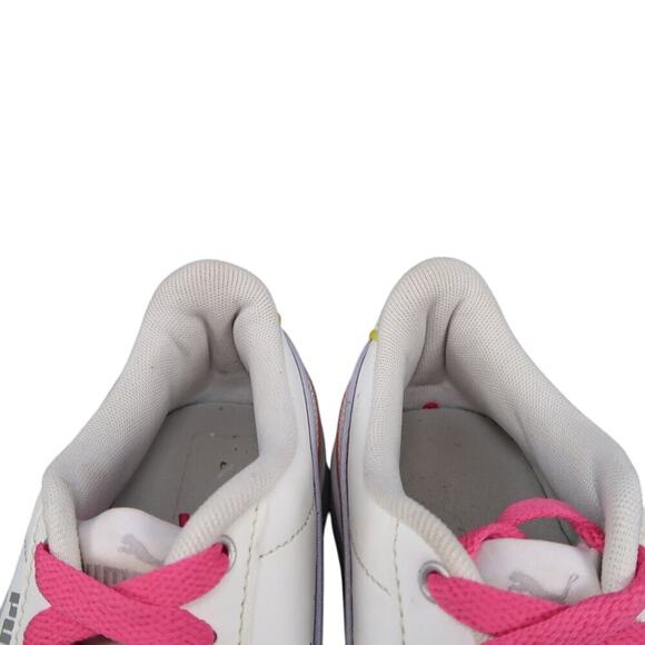 Puma Shoes Womens 8.5 Sneakers Vikky Athletic Trainers Casual Lifestyle White - Picture 12 of 12